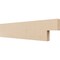 Ekena Millwork 2in. W x 8in. H x 36in. L Chapel Hill Woodgrain TimberThane Rafter Tail, Primed Tan RFTUR02X08X36CHPRCPR - alternate 1
